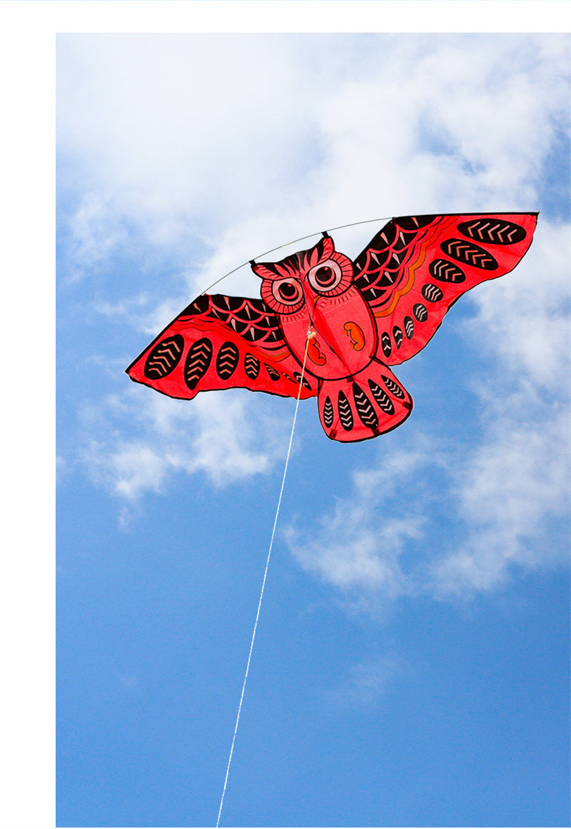 Free shipping Weifang kite adult large new breeze easy to fly children's kites cartoon animals with kite line wheel