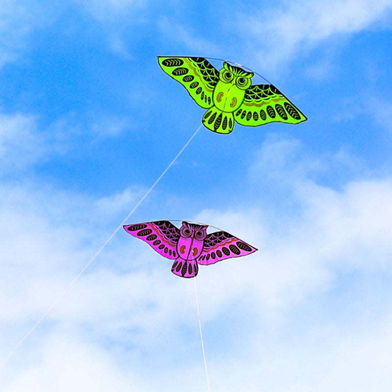 Free shipping Weifang kite adult large new breeze easy to fly children's kites cartoon animals with kite line wheel