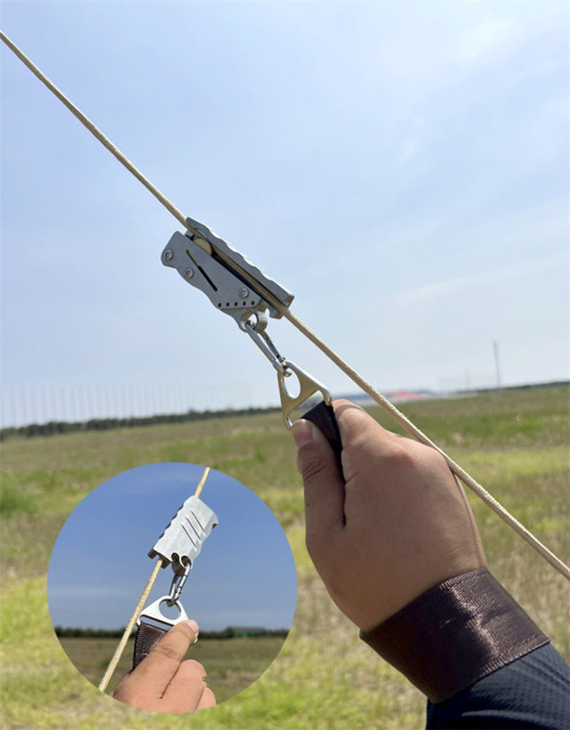Free shipping Large kite puller jumbo soft body pilot booster pressure line take-up line stainless steel material strengthened casting parts
