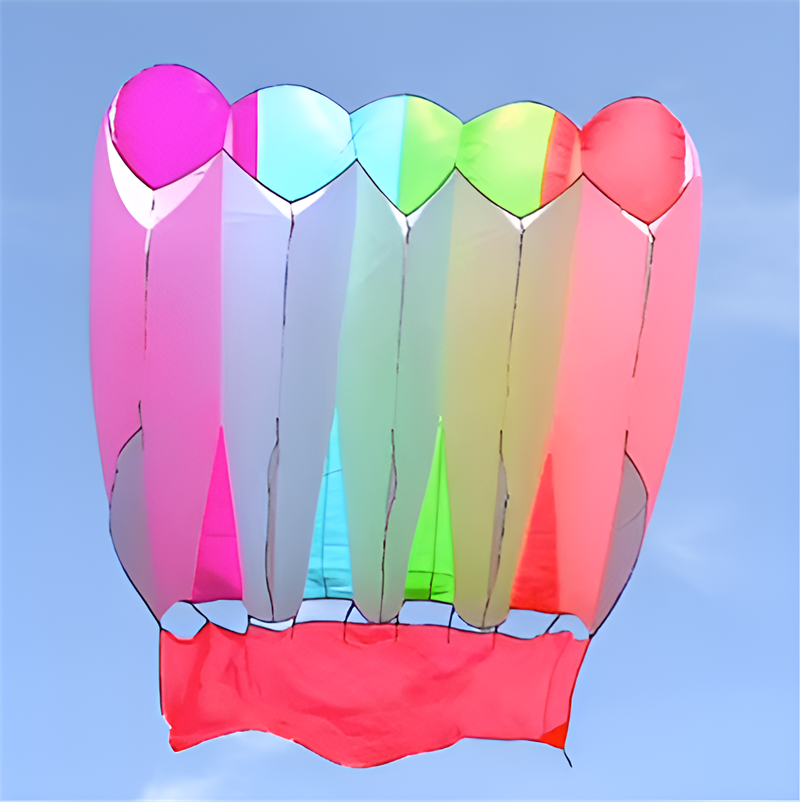 Five-hole Pilot Kite 6-10-16-22 Flat Winds Strong Tension Large Hangers Tianxiang Four-hole Bread