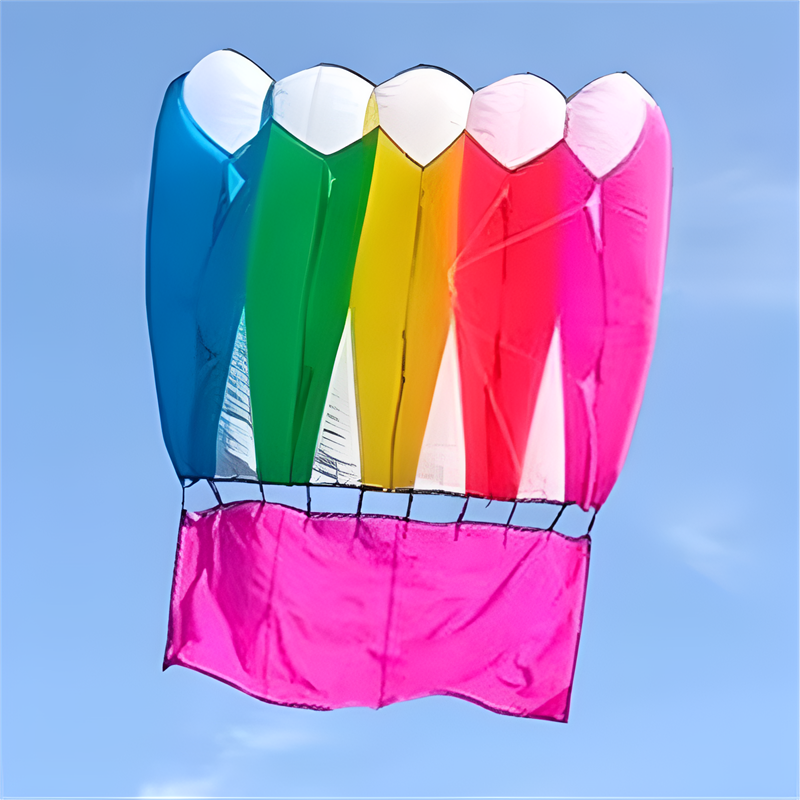 Five-hole Pilot Kite 6-10-16-22 Flat Winds Strong Tension Large Hangers Tianxiang Four-hole Bread