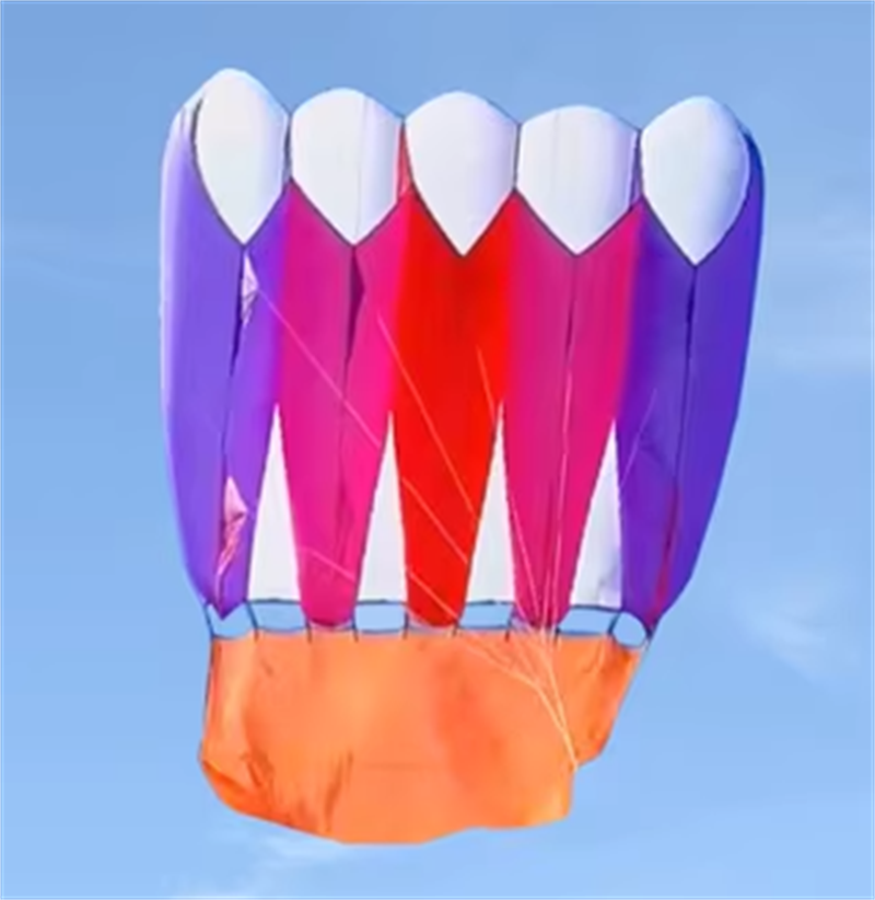Five-hole Pilot Kite 6-10-16-22 Flat Winds Strong Tension Large Hangers Tianxiang Four-hole Bread