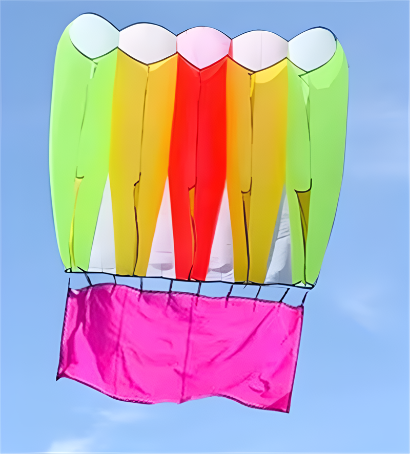 Five-hole Pilot Kite 6-10-16-22 Flat Winds Strong Tension Large Hangers Tianxiang Four-hole Bread