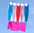Five-hole Pilot Kite 6-10-16-22 Flat Winds Strong Tension Large Hangers Tianxiang Four-hole Bread