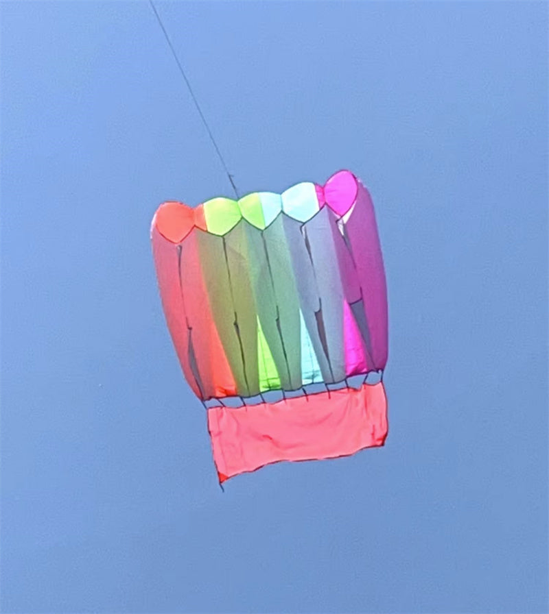 Five-hole Pilot Kite 6-10-16-22 Flat Winds Strong Tension Large Hangers Tianxiang Four-hole Bread