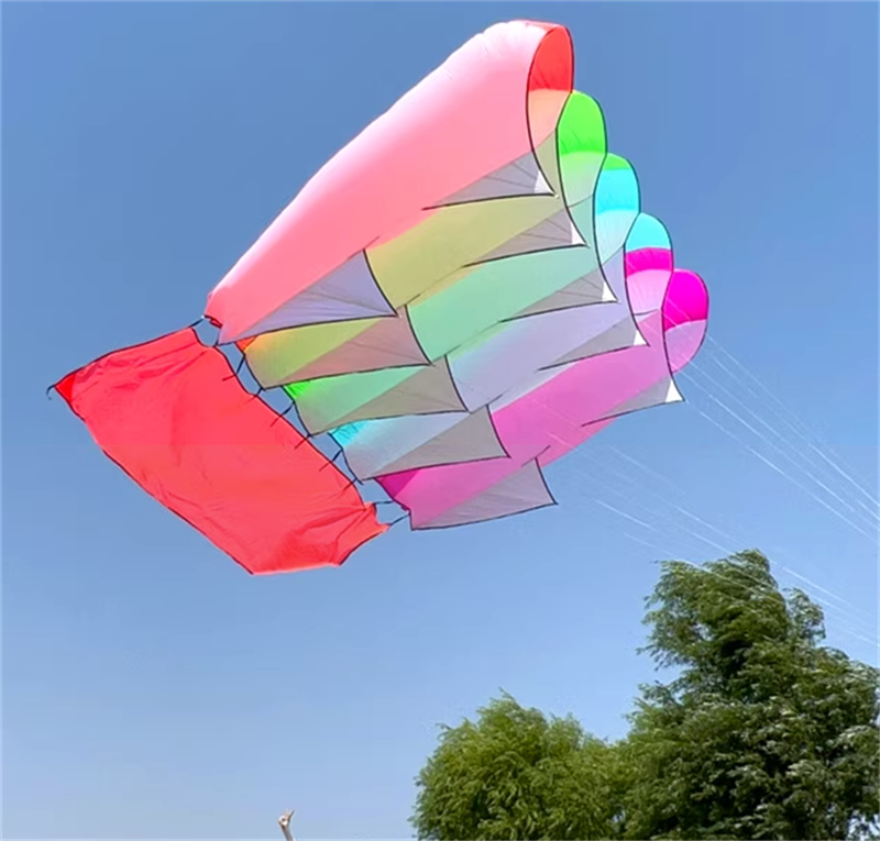 Five-hole Pilot Kite 6-10-16-22 Flat Winds Strong Tension Large Hangers Tianxiang Four-hole Bread