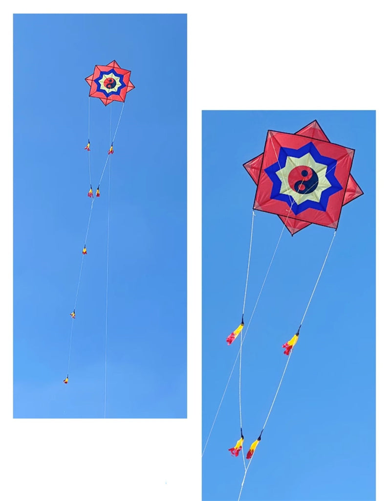Free shipping Wind chaser new gossip kite large adult easy to fly long tail 1.2 meters 1.5 meters resin bar professional anti-gale