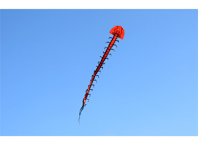 Free shipping 2023 new centipede kite adult large upscale long tail breeze easy to fly snake centipede giant weifang kite
