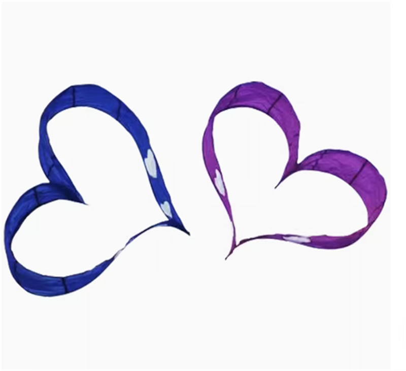 Free Shipping 3d kites heart kites flying nylon kites  factory