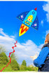 Free shipping Kite children special adult cartoon breeze easy to fly 2023 new net red rocket Chinese wind Weifang kite