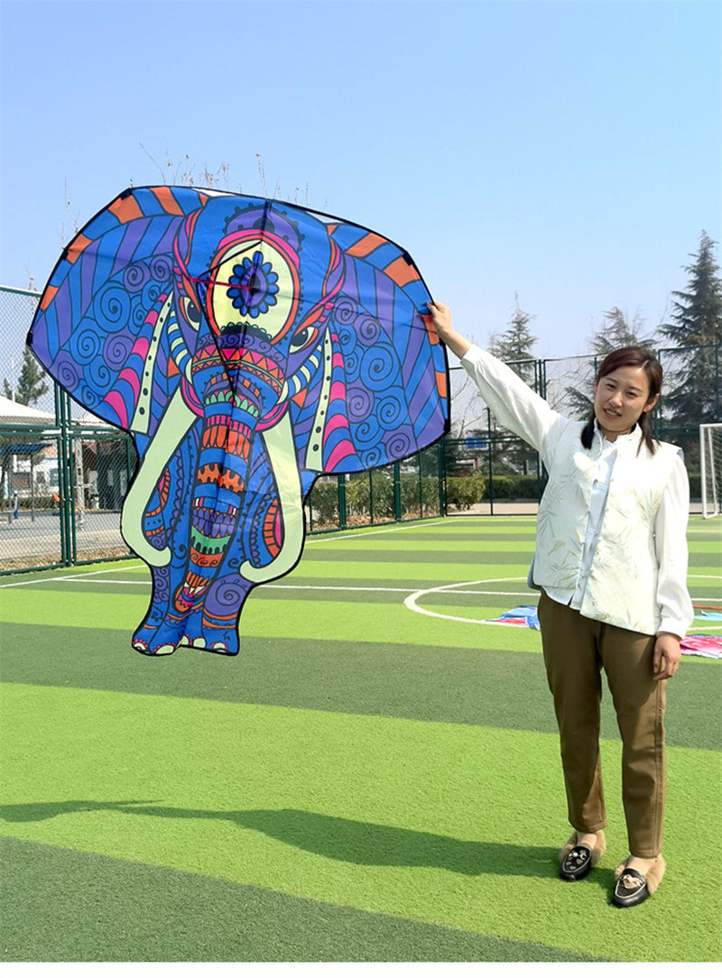 Free shipping Elephant kite children cartoon adult adult kite Weifang elephant kite personalized net red kite