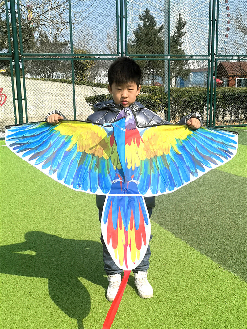 Free shipping Kite children Weifang parrot bee small elephant 2023 new kite peacock animal small adult large cartoon
