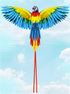 Free shipping Kite children Weifang parrot bee small elephant 2023 new kite peacock animal small adult large cartoon