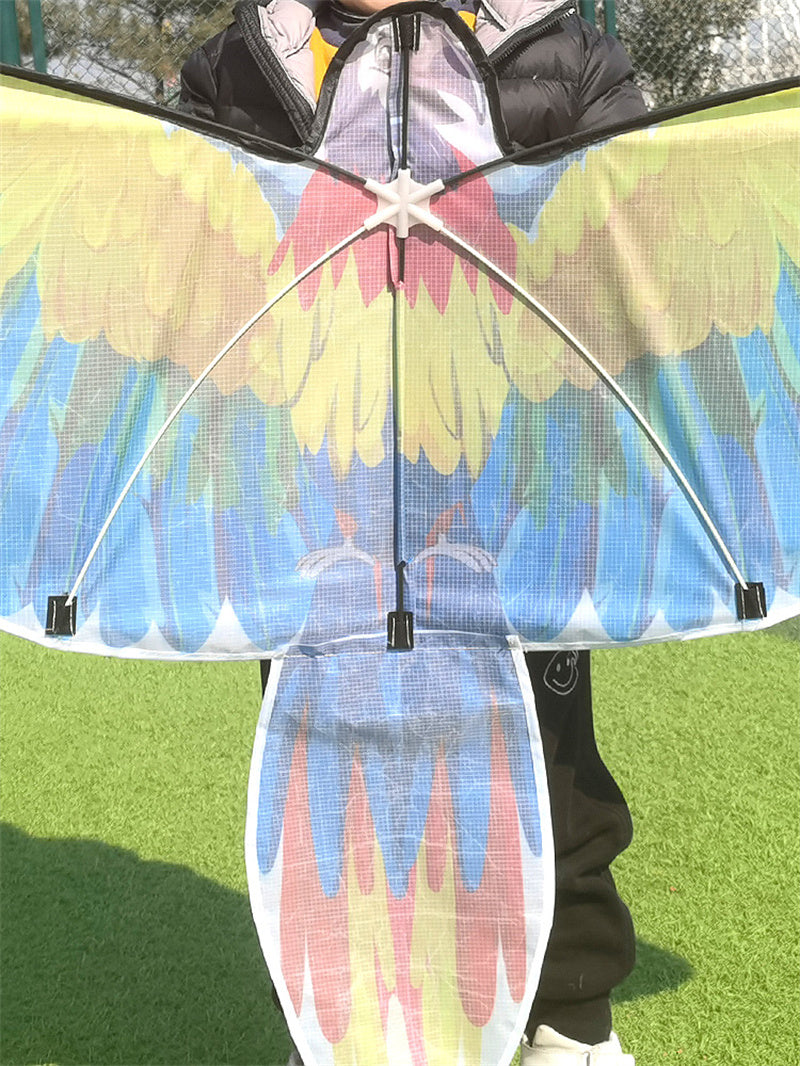 Free shipping Kite children Weifang parrot bee small elephant 2023 new kite peacock animal small adult large cartoon