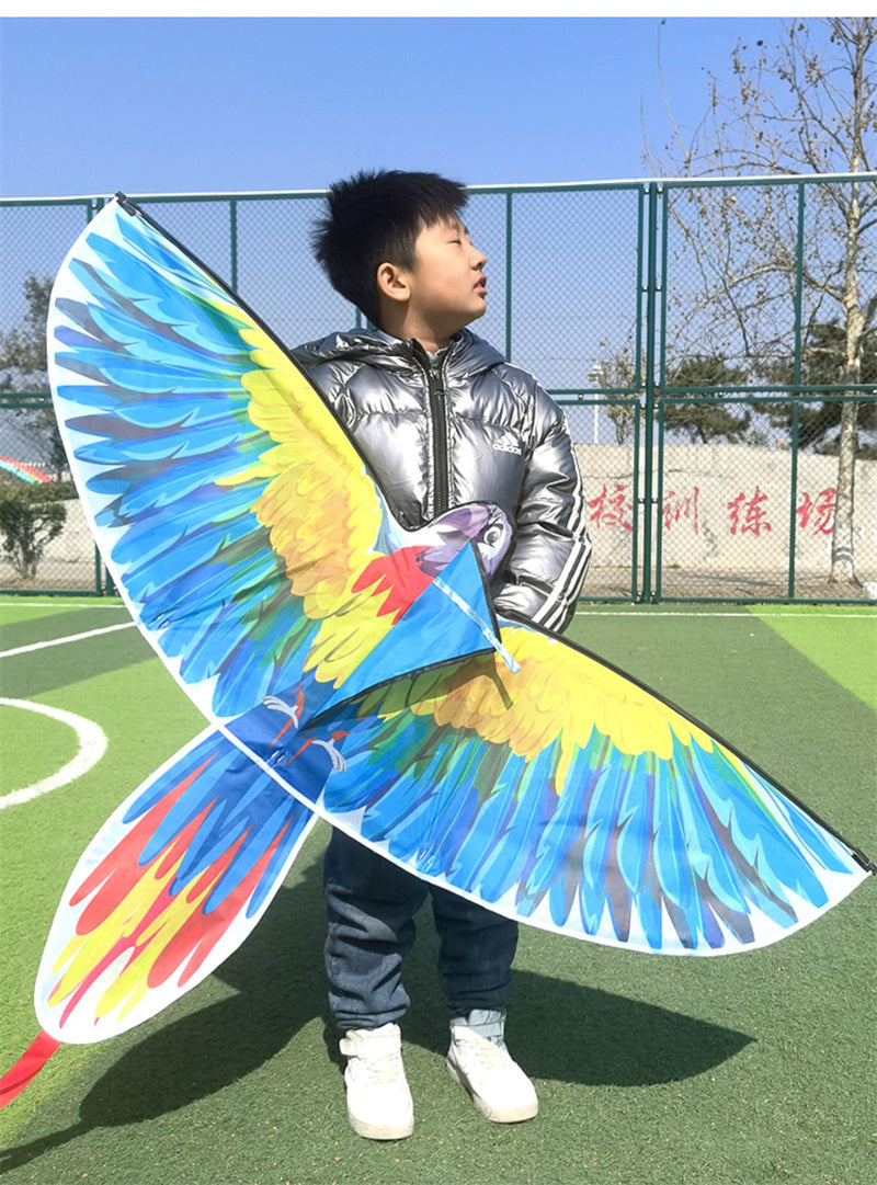 Free shipping Kite children Weifang parrot bee small elephant 2023 new kite peacock animal small adult large cartoon