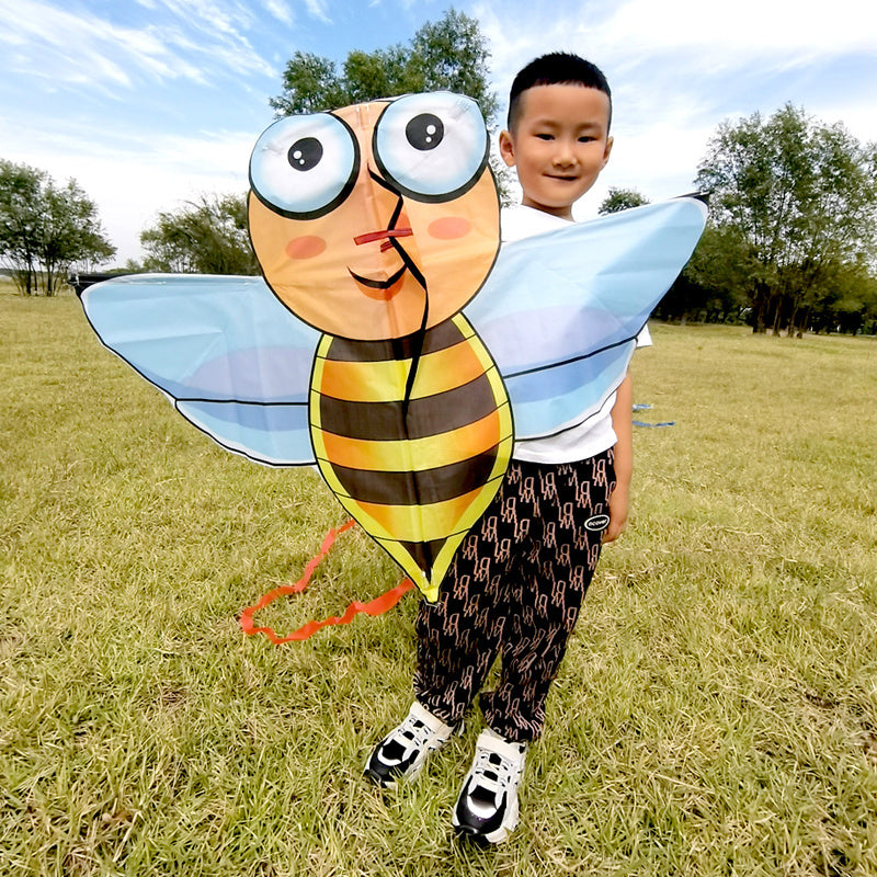 Free shipping Kite children Weifang parrot bee small elephant 2023 new kite peacock animal small adult large cartoon