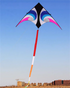 Free shipping 2023 New Weifang Sky Eye Umbrella Cloth Carbon Bar Large Adult Long Tail Good Flying Beginner Kite