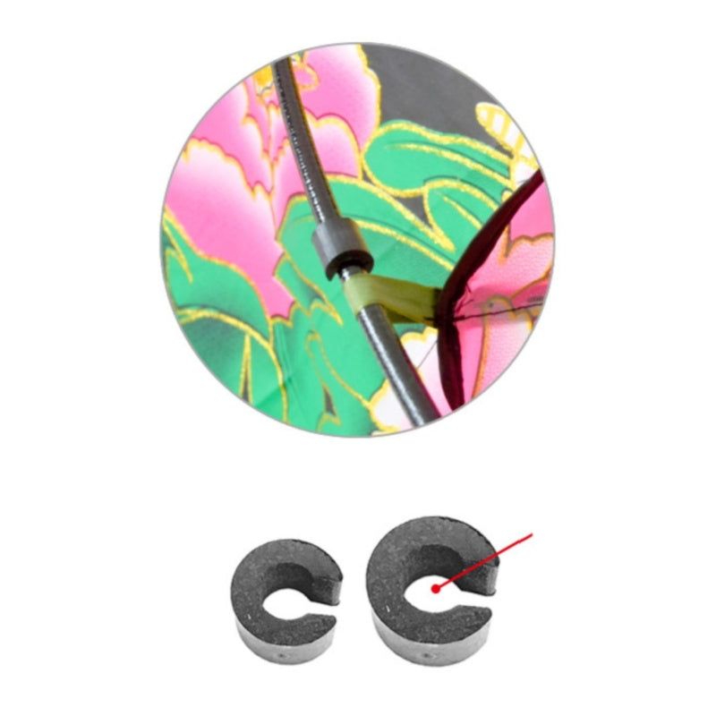Free shipping Kite rod diy accessories skeleton protection cap diagonal tee connecting iron pipe tee inner connector crocodile clip