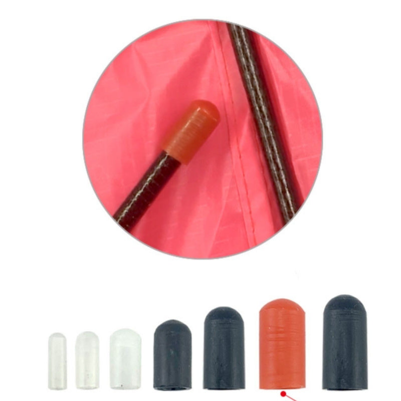Free shipping Kite rod diy accessories skeleton protection cap diagonal tee connecting iron pipe tee inner connector crocodile clip