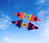 Free shipping 2023 new weifang three-dimensional double diamond kite
