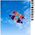 Free shipping 2023 new weifang three-dimensional double diamond kite