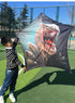 Free shipping Weifang dinosaur pterodactyl Tyrannosaurus rex cartoon adult kids adult beginner kite easy to fly breeze kids