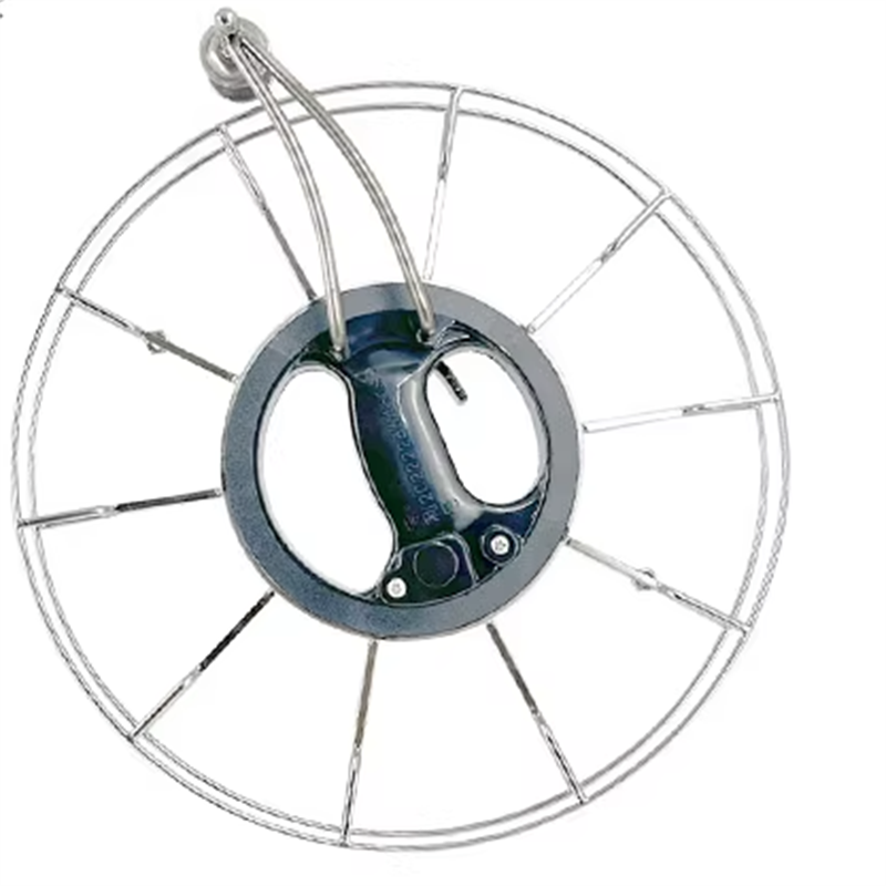Free shipping Stainless steel handbrake light body disc eagle kite wheel adult large bearing high-grade mute anti-reversal breeze line wheel