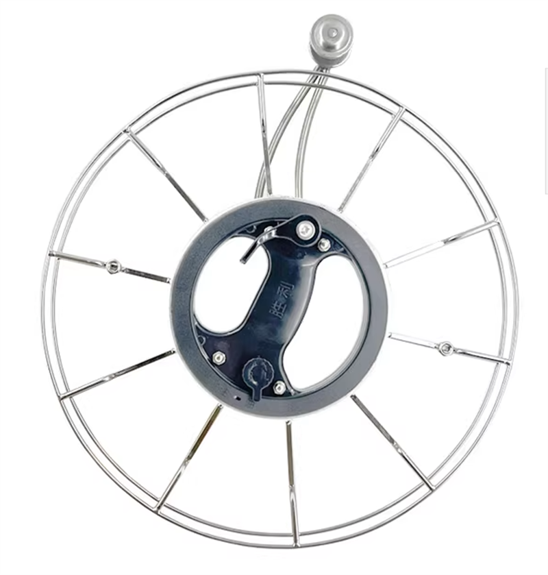 Free shipping Stainless steel handbrake light body disc eagle kite wheel adult large bearing high-grade mute anti-reversal breeze line wheel