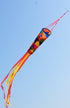 Free shipping Tassel wind tube hot cut process does not fly edge kaleidoscope colorful kite tail long tail 2023 new accessories