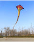 Free shipping 2023 Kite Long Tail Snake Kite Big Snake Red Flame Snake Kite Breeze Easy to Fly Adult Children Large High Grade