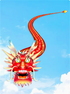 Free shipping 2023 new children's breeze easy to fly beginner adult upscale cartoon national tide Chinese dragon Weifang kite