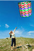 Free shipping Cylinder kite collapsible three-dimensional Weifang kite rainbow children cartoon breeze easy to fly 2023 new