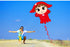Free shipping Weifang kite Fuwa kite jellyfish Mushroom kite children cartoon adult kite line wheel breeze easy to fly
