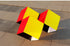 Free shipping Weifang kite three-dimensional kite Rubik's cube kite new adult children cartoon kite line wheel breeze easy to fly