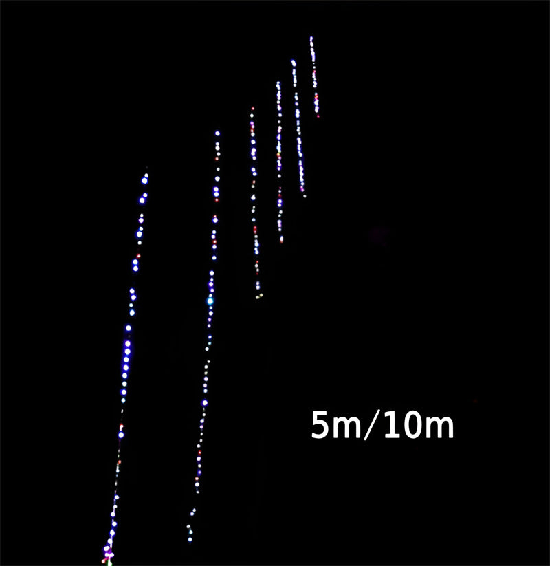 free shipping 10m led lamp 5m led kite string line flying outdoor toy kite surfing paragliding kite reel winder parachute