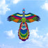 free shipping large Peacock kite flying nylon kite tails weifang kites factory child kite toys for kids outdoor parachute surf
