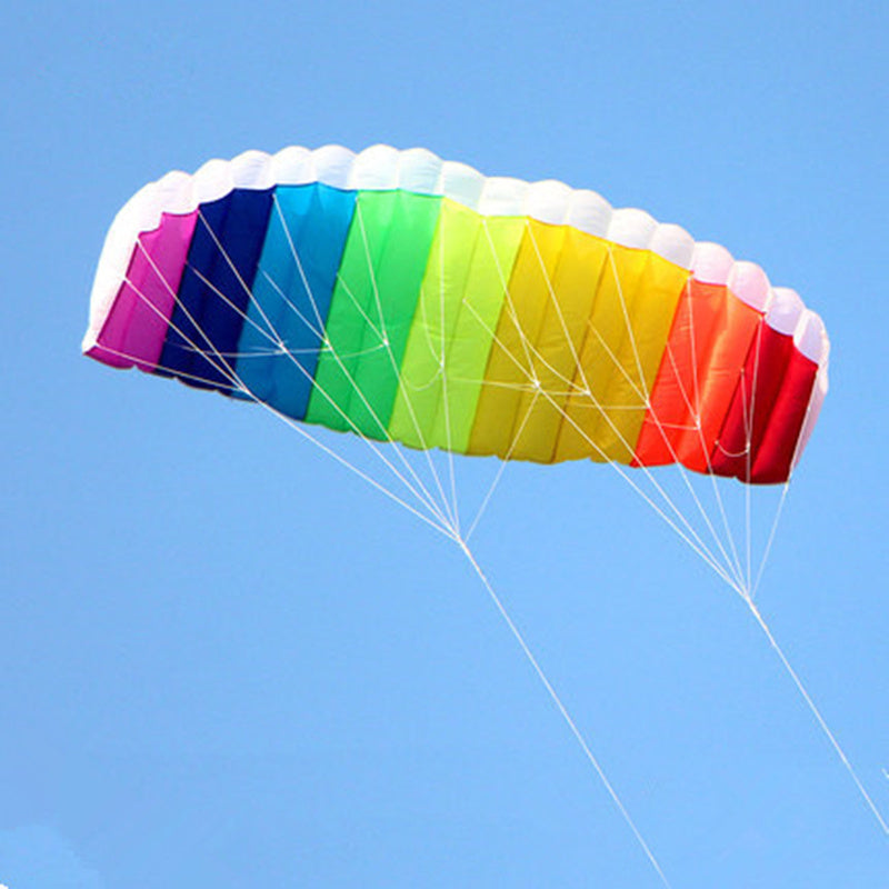 Free Shipping dual line stunt kites power kites flying for new beginner kite surf beach kites factory paragliding flying wing