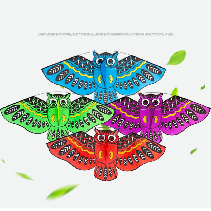 Free shipping Weifang kite adult large new breeze easy to fly children's kites cartoon animals with kite line wheel