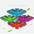 Free shipping Weifang kite adult large new breeze easy to fly children's kites cartoon animals with kite line wheel