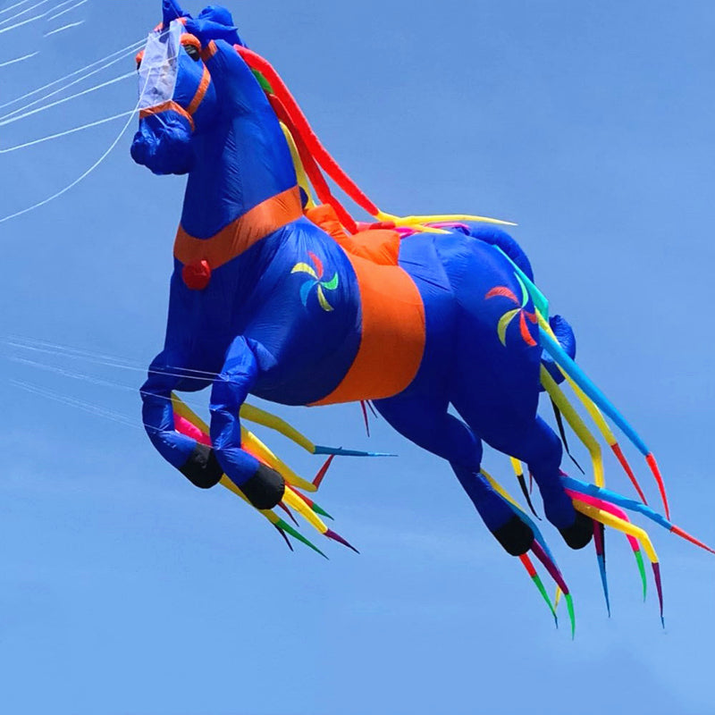 Free Shipping large kites flying pendant kites shows horse kites windsocks kites parafoil inflatable toys outdoor games kitesurf
