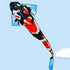 free shipping large fish kite for adults flying line outdoor toys 3d kite cartoon kite ripstop nylon fabric weifang kite factory