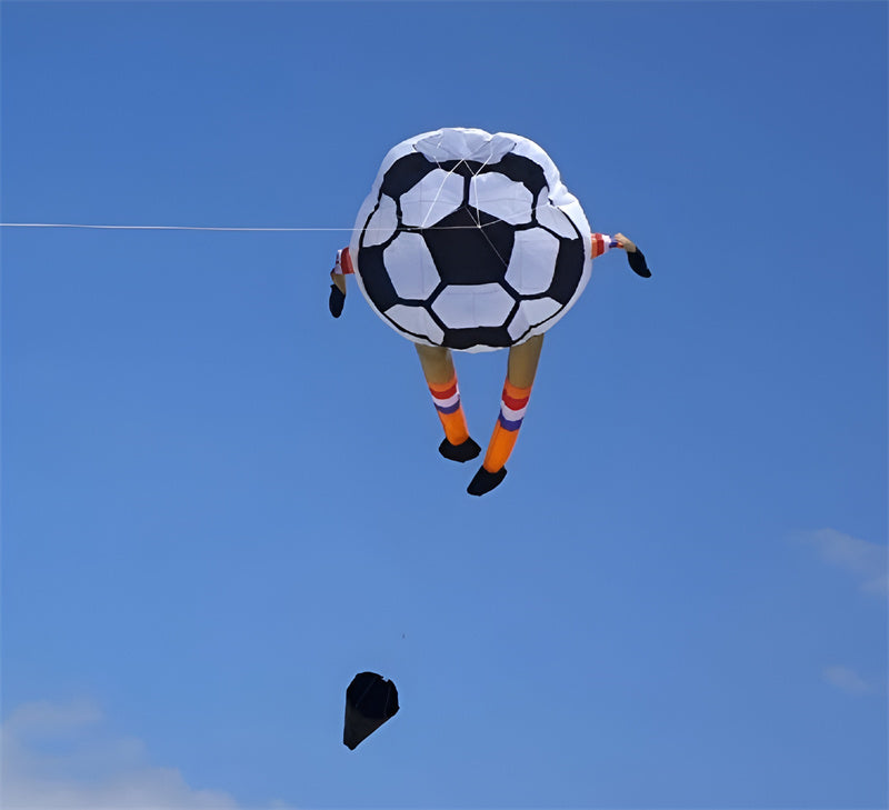 free shipping football kite large soft kites flying for adults nylon kites windsocks kitesurf equipment outdoor games Puppy