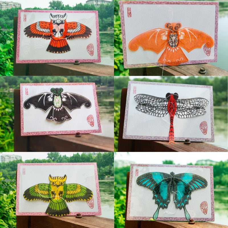 free shipping Chinese traditional kite handmade kite butterfly kites flying pocket kite flying mini kites outdoor toys weifang