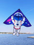 Free shipping astronauts kites flying toys for kids kites spaceman kites string line cosmonaut kites nylon kites factory
