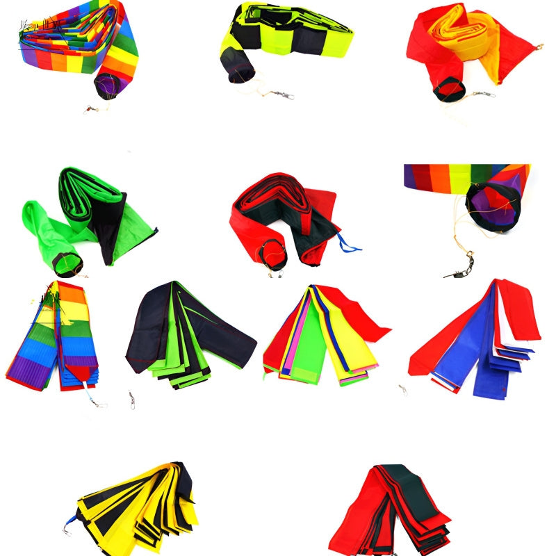 free shipping kite ribbon floating tail plane 3D kite tail flying outdoors toys