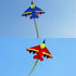 free shipping rainbow plane kites for children kites flying fighter kite line outdoor kites toys professional wind kite factory
