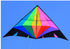 free shipping large diamond kite flying adults kites delta kites factory Wind chimes beach kite line outdoor games weather vane
