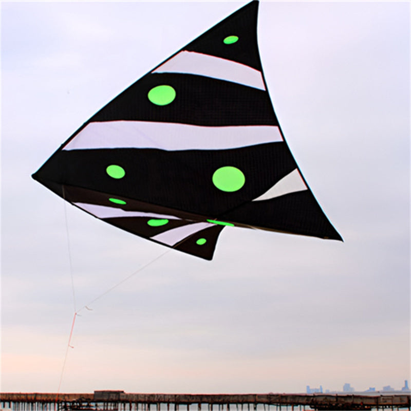free shipping Ultra-light single line kites deep sea ghost kite for adults flying indoor kites handle line pc31 fabric parachute