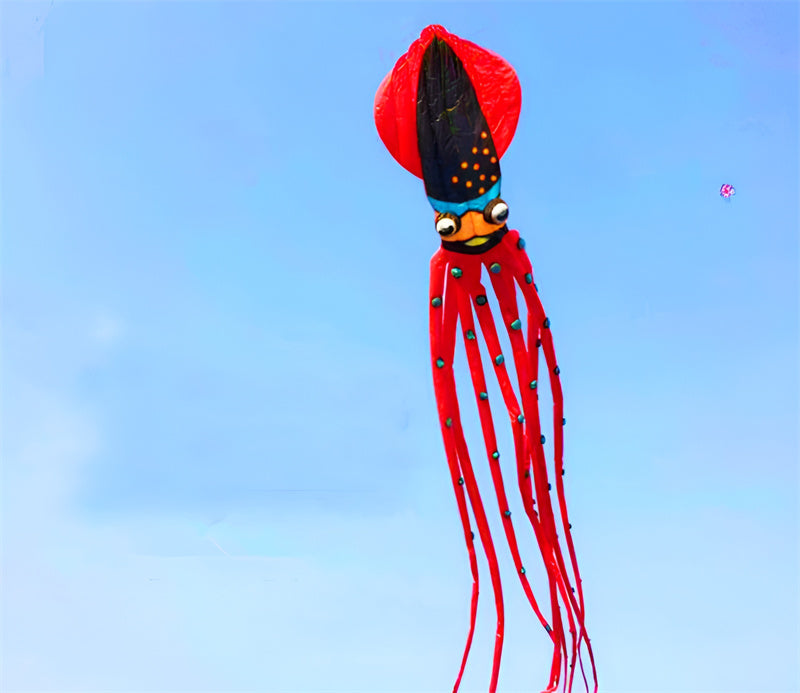 free shipping 28m Capricorn octopus kite flying soft kite weifang kite factory walk in sky parachute kites ikite snake air