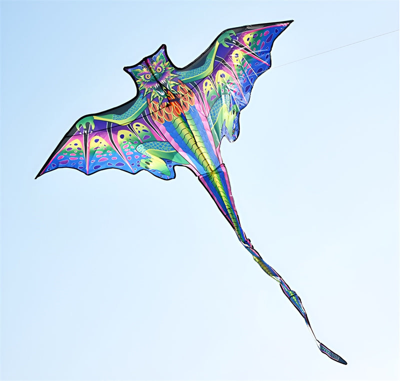free shipping 3d dragon kite for kids kite nylon toys fly kites children kite line weifang bird kite factory ikite eagle